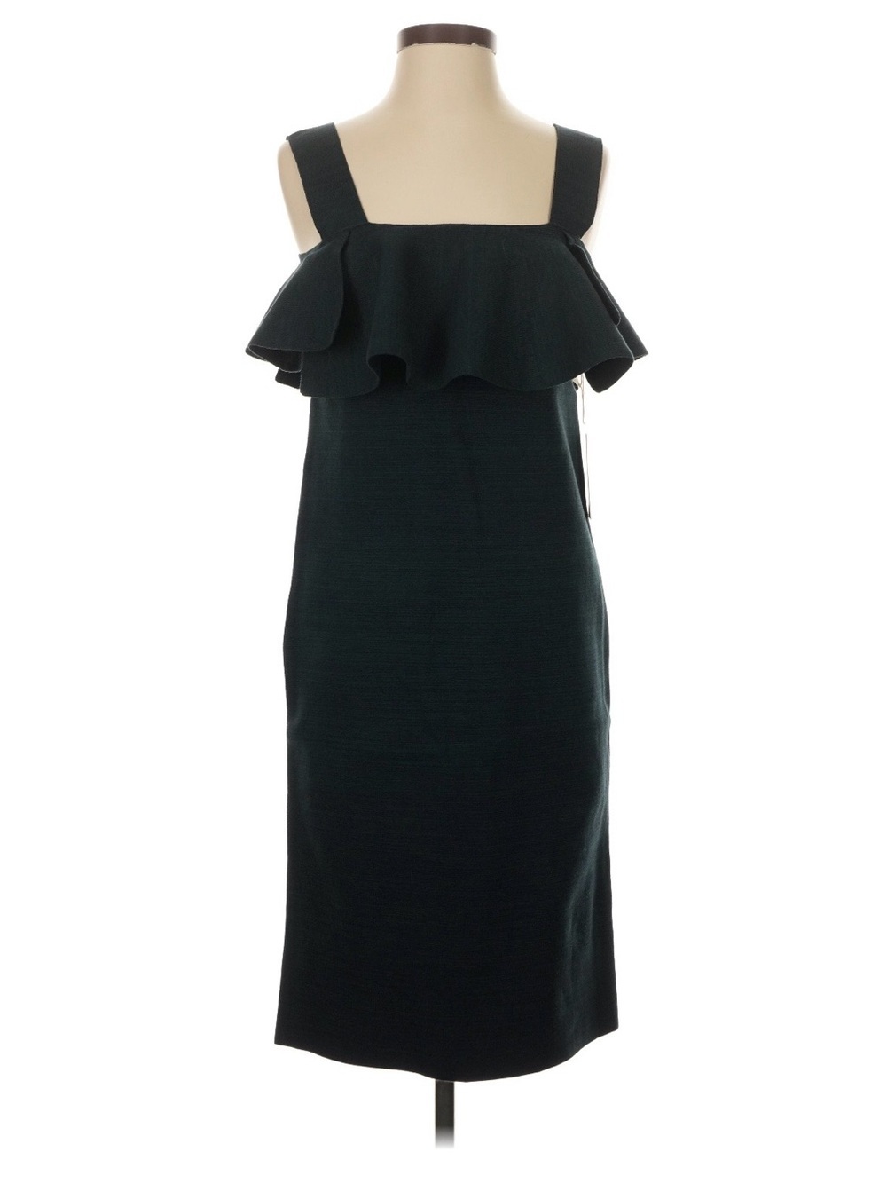 NWT apiece apart 100% cotton heavyweight ruffle detail dress size XS